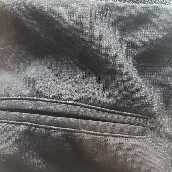 Chicos Pointe Knit Pants Straight Leg Black 1.5/10 - Picture 6 of 8